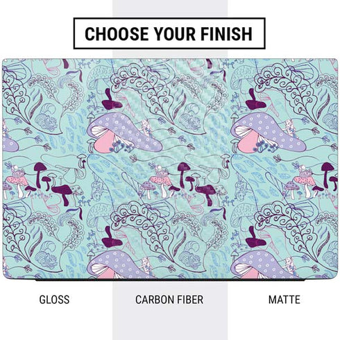 Disney Alice in Wonderland (animated) Mushrooms Print Pattern Dell Vostro Skin