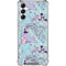 Disney Alice in Wonderland (animated) Mushrooms Print Pattern Galaxy A14 5G Clear Case