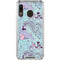 Disney Alice in Wonderland (animated) Mushrooms Print Pattern Galaxy A30 Clear Case