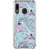 Disney Alice in Wonderland (animated) Mushrooms Print Pattern Galaxy A30 Clear Case