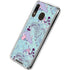 Disney Alice in Wonderland (animated) Mushrooms Print Pattern Galaxy A30 Clear Case