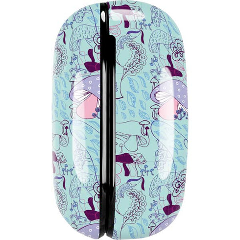 Disney Alice in Wonderland (animated) Mushrooms Print Pattern Galaxy Buds Pro Skin