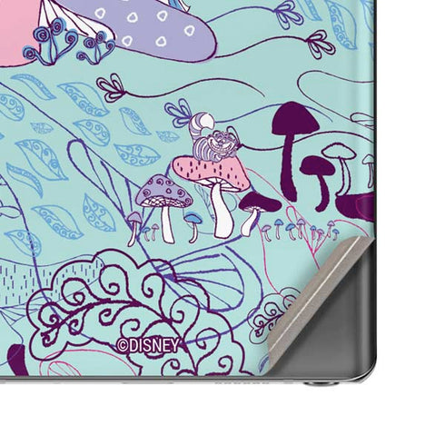 Disney Alice in Wonderland (animated) Mushrooms Print Pattern Galaxy Note20 5G Skin