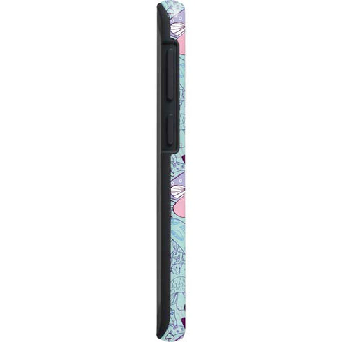 Disney Alice in Wonderland (animated) Mushrooms Print Pattern Galaxy S20 Ultra 5G Pro Case