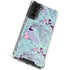 Disney Alice in Wonderland (animated) Mushrooms Print Pattern Galaxy S21 FE Clear Case