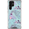 Disney Alice in Wonderland (animated) Mushrooms Print Pattern Galaxy S22 Ultra Clear Case