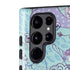 Disney Alice in Wonderland (animated) Mushrooms Print Pattern Galaxy S22 Ultra Pro Case