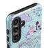 Disney Alice in Wonderland (animated) Mushrooms Print Pattern Galaxy S24 Impact Case