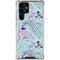 Disney Alice in Wonderland (animated) Mushrooms Print Pattern Galaxy S24 Ultra Clear Case
