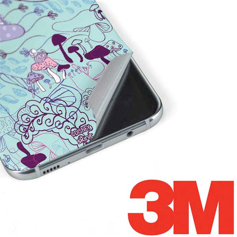 Disney Alice in Wonderland (animated) Mushrooms Print Pattern Galaxy S8 Plus Skin