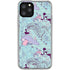 Disney Alice in Wonderland (animated) Mushrooms Print Pattern iPhone 11 Pro Clear Case