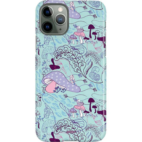 Disney Alice in Wonderland (animated) Mushrooms Print Pattern iPhone 11 Pro Lite Case