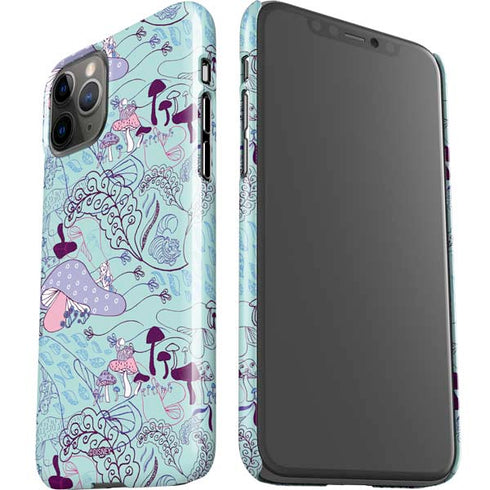 Disney Alice in Wonderland (animated) Mushrooms Print Pattern iPhone 11 Pro Lite Case