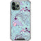 Disney Alice in Wonderland (animated) Mushrooms Print Pattern iPhone 11 Pro Max Clear Case