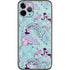 Disney Alice in Wonderland (animated) Mushrooms Print Pattern iPhone 11 Pro Skin