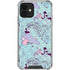 Disney Alice in Wonderland (animated) Mushrooms Print Pattern iPhone 12 Clear Case