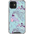 Disney Alice in Wonderland (animated) Mushrooms Print Pattern iPhone 12 Mini Clear Case