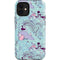 Disney Alice in Wonderland (animated) Mushrooms Print Pattern iPhone 12 Mini Impact Case