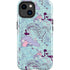 Disney Alice in Wonderland (animated) Mushrooms Print Pattern iPhone 14 Plus Impact Case