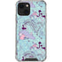 Disney Alice in Wonderland (animated) Mushrooms Print Pattern iPhone 14 Plus Clear Case