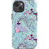 Disney Alice in Wonderland (animated) Mushrooms Print Pattern iPhone 15 Impact Case