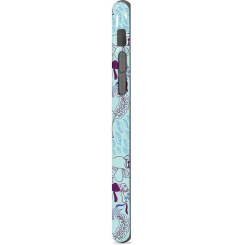Disney Alice in Wonderland (animated) Mushrooms Print Pattern iPhone 7 Pro Case