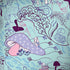 Disney Alice in Wonderland (animated) Mushrooms Print Pattern iPhone X Pro Case