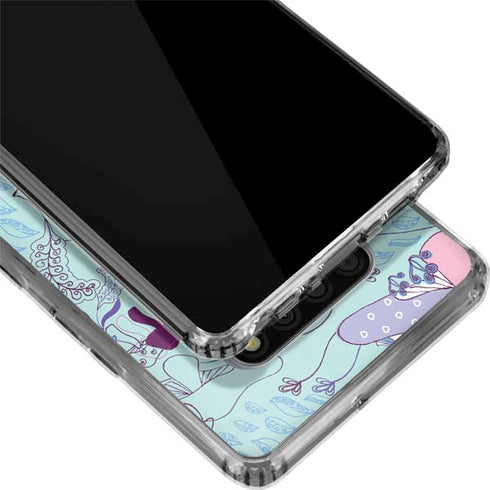 Disney Alice in Wonderland (animated) Mushrooms Print Pattern LG Stylo 6 Clear Case
