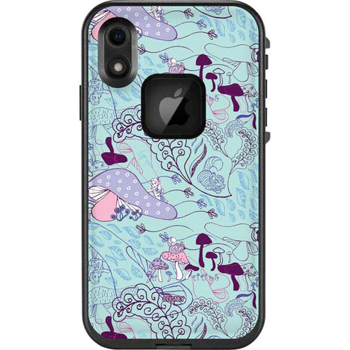 Disney Alice in Wonderland (animated) Mushrooms Print Pattern LifeProof Fre iPhone Skin