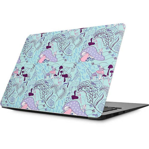Disney Alice in Wonderland (animated) Mushrooms Print Pattern Apple MacBook Skin