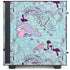 Disney Alice in Wonderland (animated) Mushrooms Print Pattern NZXT H510 Compact ATX Mid-Tower Case Skin