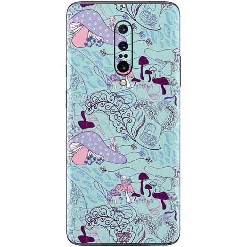 Disney Alice in Wonderland (animated) Mushrooms Print Pattern OnePlus 7 Pro Skin