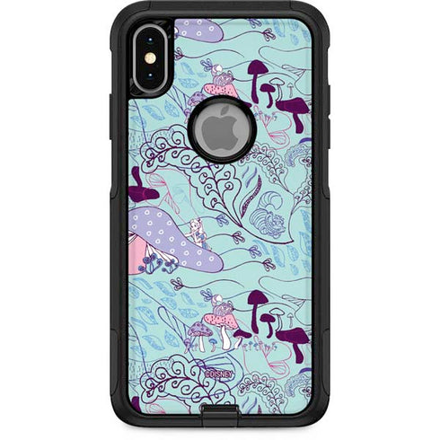 Disney Alice in Wonderland (animated) Mushrooms Print Pattern Otterbox Commuter iPhone Skin