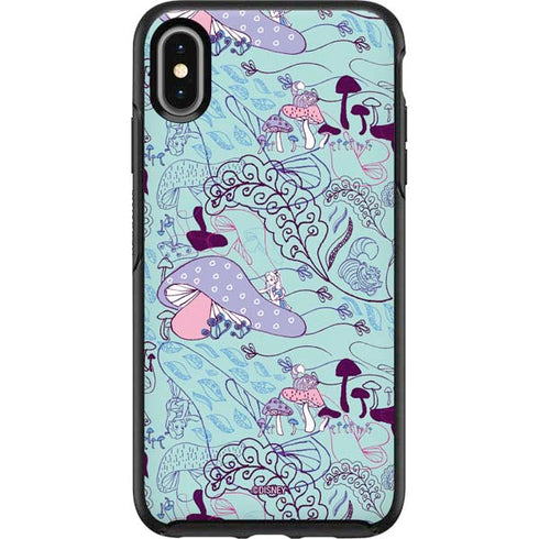 Disney Alice in Wonderland (animated) Mushrooms Print Pattern Otterbox Symmetry iPhone Skin