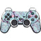 Disney Alice in Wonderland (animated) Mushrooms Print Pattern PS3 Dual Shock wireless controller Skin