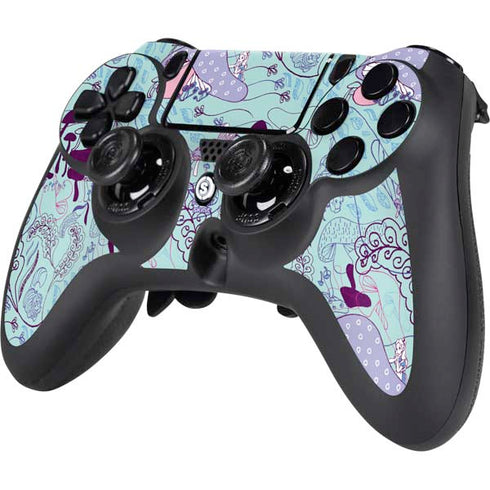 Disney Alice in Wonderland (animated) Mushrooms Print Pattern PS4/PC SCUF Impact Controller Skin