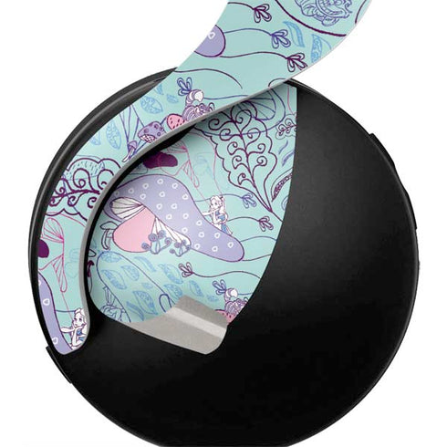 Disney Alice in Wonderland (animated) Mushrooms Print Pattern PULSE 3D Wireless Headset for PS5 Skin