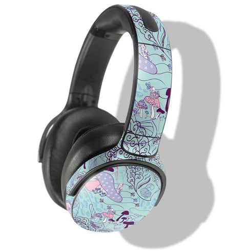 Disney Alice in Wonderland (animated) Mushrooms Print Pattern Skullcandy Venue Skin