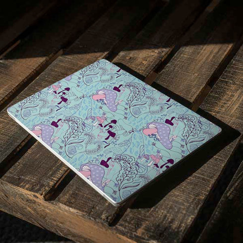 Disney Alice in Wonderland (animated) Mushrooms Print Pattern Surface Laptop 2 Skin