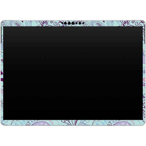 Disney Alice in Wonderland (animated) Mushrooms Print Pattern Surface Pro 8 Skin