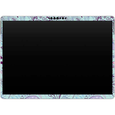 Disney Alice in Wonderland (animated) Mushrooms Print Pattern Surface Pro 9 Skin