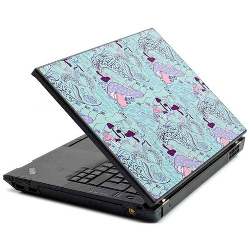 Disney Alice in Wonderland (animated) Mushrooms Print Pattern T440s Skin