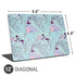Disney Alice in Wonderland (animated) Mushrooms Print Pattern Universal Laptop 12in (9.8 x 6.8in) Skin