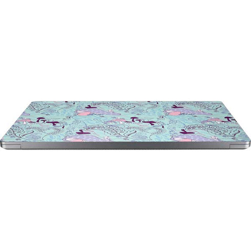 Disney Alice in Wonderland (animated) Mushrooms Print Pattern Universal Laptop 15in (12.2 x 8.8in) Skin