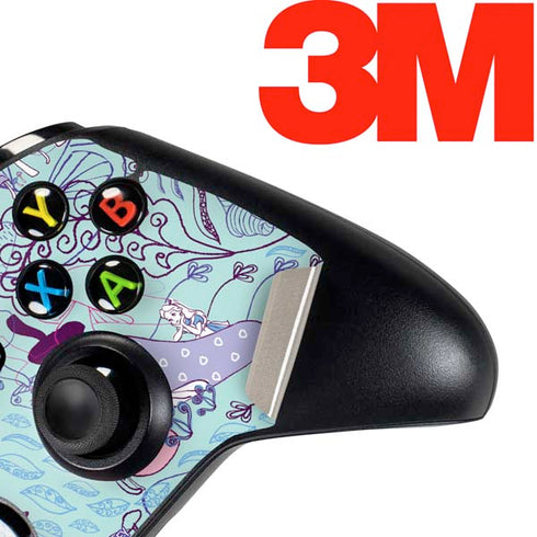 Disney Alice in Wonderland (animated) Mushrooms Print Pattern Xbox One Controller Skin