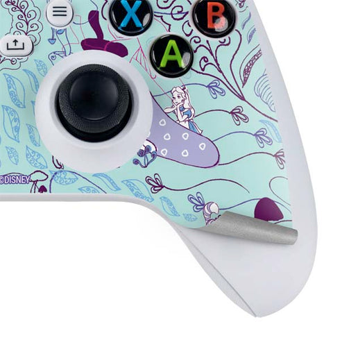 Disney Alice in Wonderland (animated) Mushrooms Print Pattern Xbox Series S Skins
