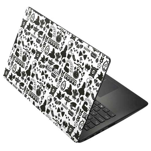 Disney Alice in Wonderland (animated) Silhouette Pattern Asus X502CA 15.6 Skin