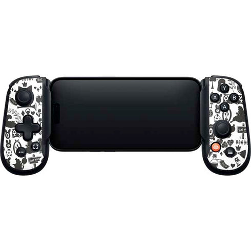 Disney Alice in Wonderland (animated) Silhouette Pattern Backbone One for iPhone Game Controller Skin