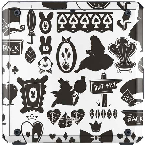 Disney Alice in Wonderland (animated) Silhouette Pattern Cooler Master MasterBox Q300L Mini Tower Skin