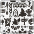 Disney Alice in Wonderland (animated) Silhouette Pattern Cooler Master MasterBox Q300L Mini Tower Skin